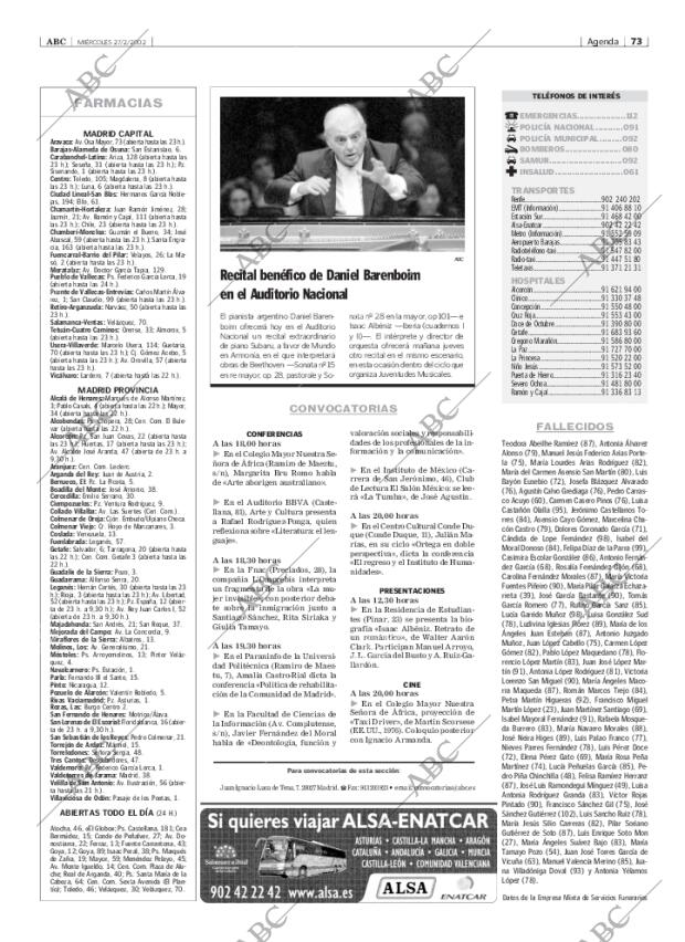 ABC MADRID 27-02-2002 página 73