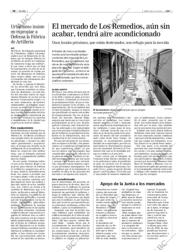ABC SEVILLA 27-02-2002 página 38