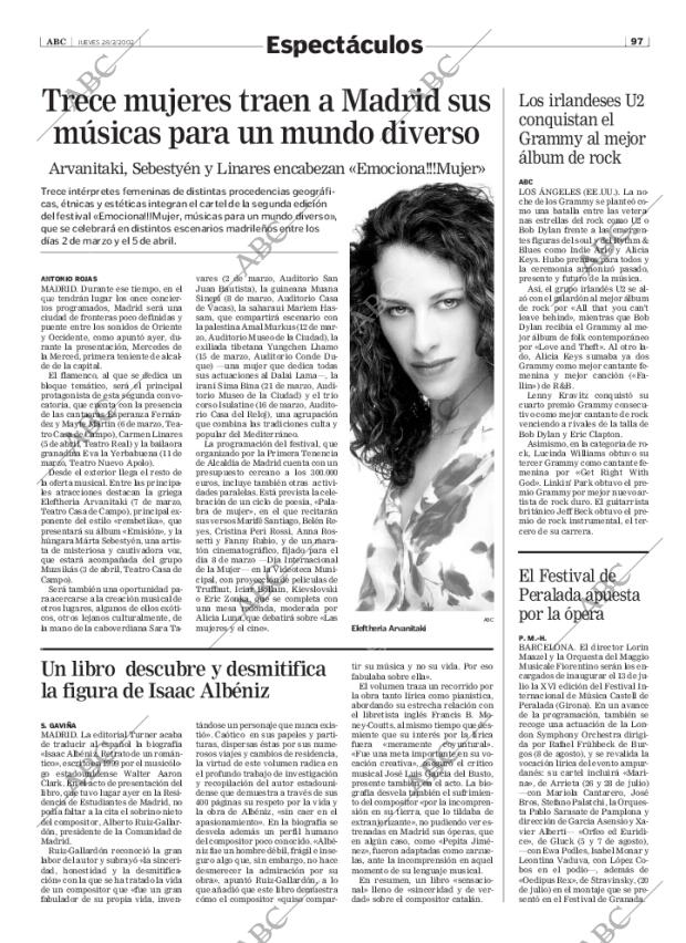 ABC MADRID 28-02-2002 página 97