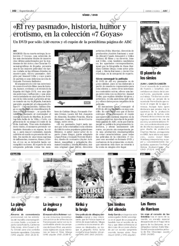 ABC MADRID 01-03-2002 página 102