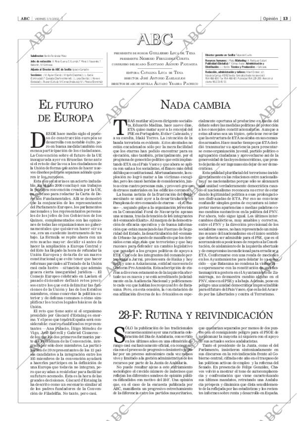 ABC SEVILLA 01-03-2002 página 13