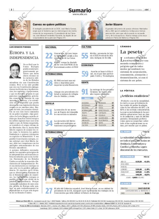 ABC SEVILLA 01-03-2002 página 2