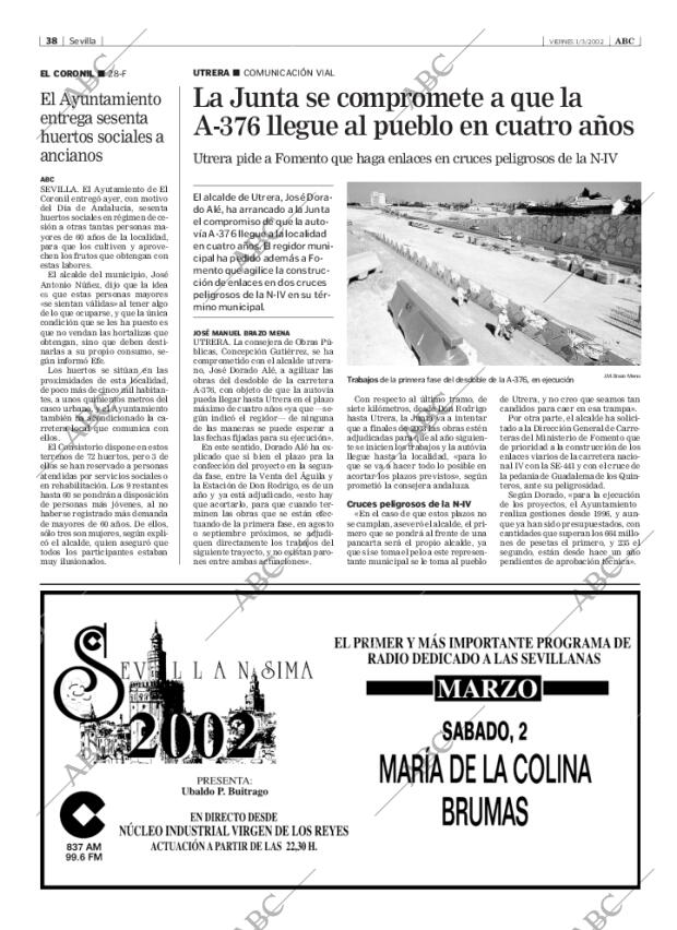 ABC SEVILLA 01-03-2002 página 38