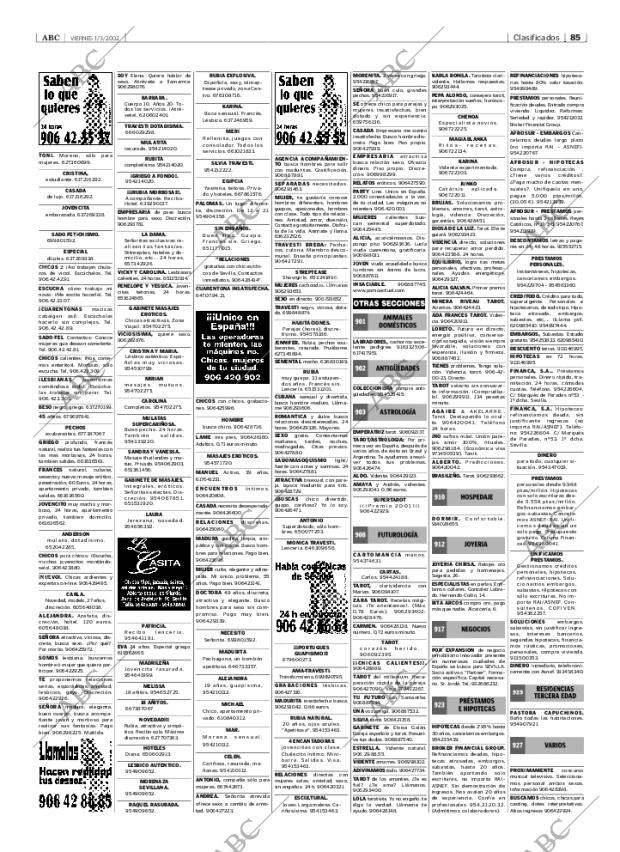 ABC SEVILLA 01-03-2002 página 85