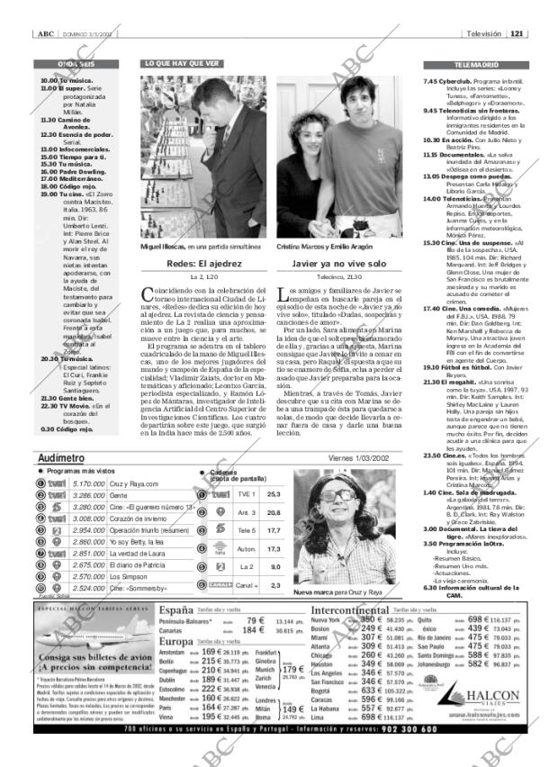 ABC MADRID 03-03-2002 página 121