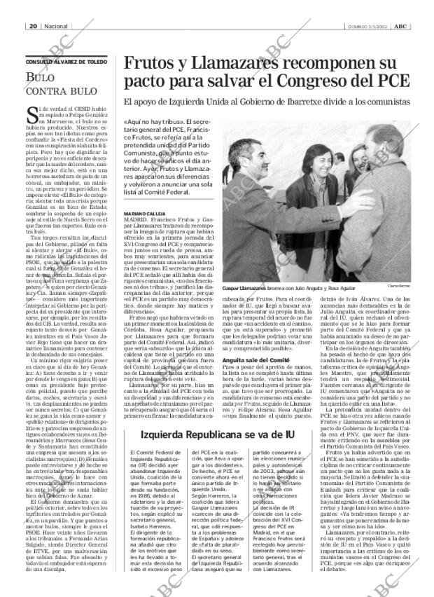 ABC MADRID 03-03-2002 página 20