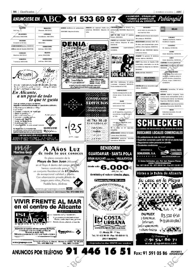 ABC MADRID 03-03-2002 página 94