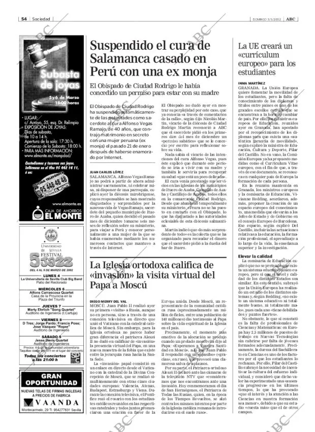 ABC SEVILLA 03-03-2002 página 54