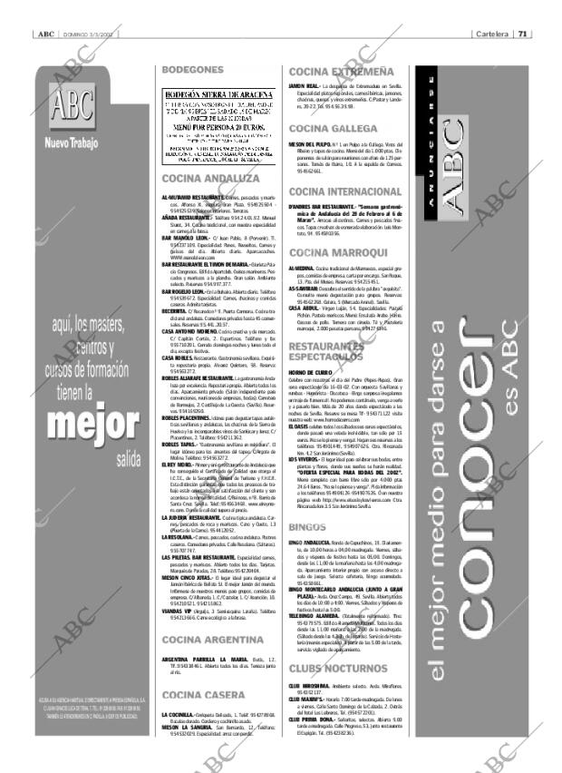 ABC SEVILLA 03-03-2002 página 71