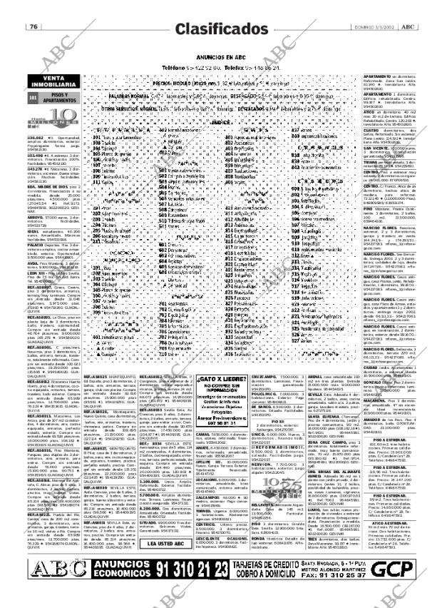 ABC SEVILLA 03-03-2002 página 76