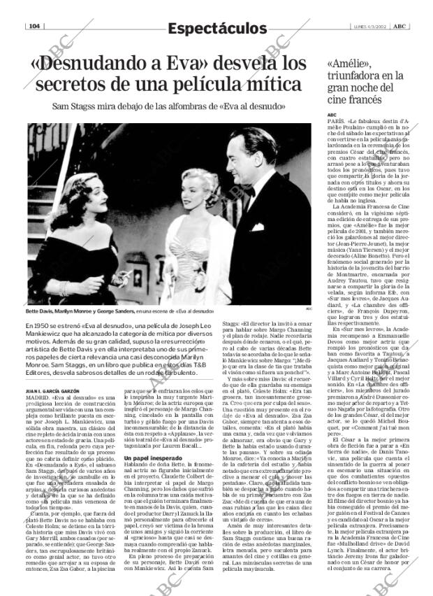 ABC MADRID 04-03-2002 página 104