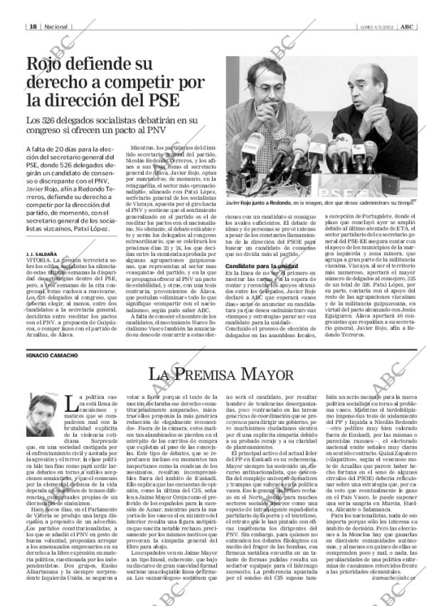 ABC MADRID 04-03-2002 página 18