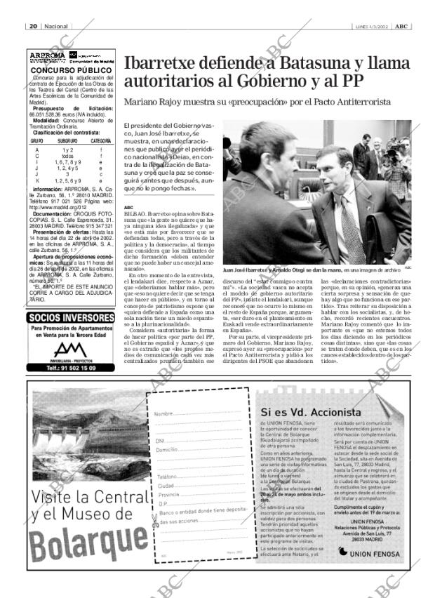 ABC MADRID 04-03-2002 página 20