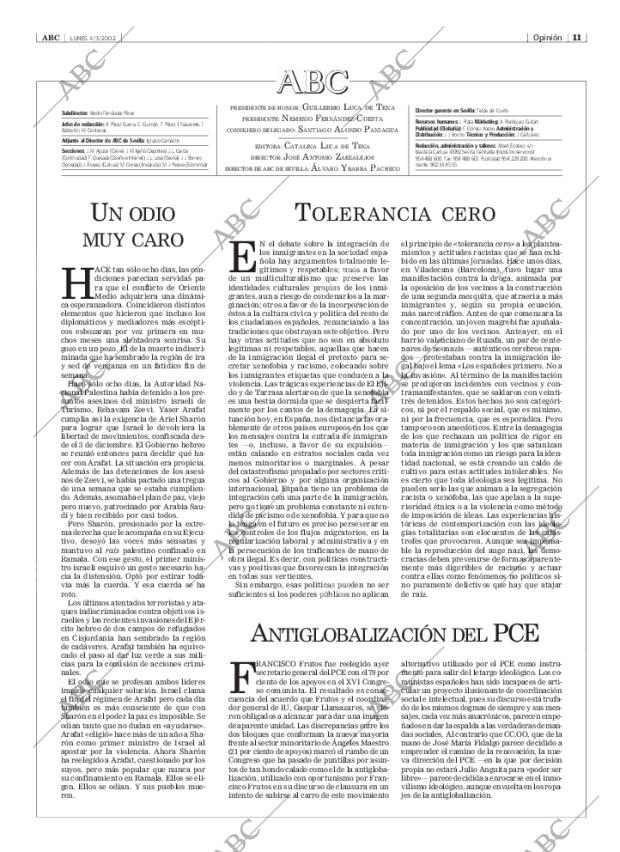 ABC SEVILLA 04-03-2002 página 11