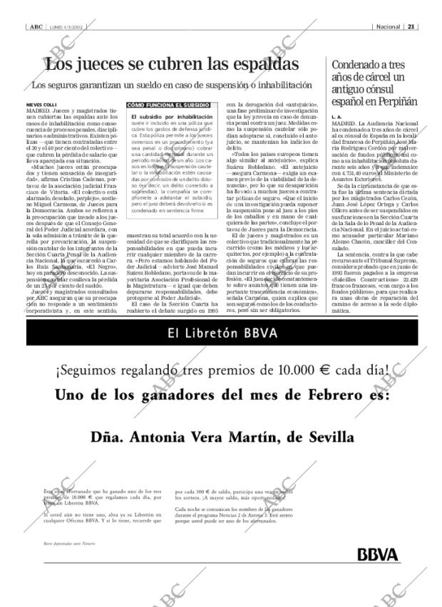 ABC SEVILLA 04-03-2002 página 21