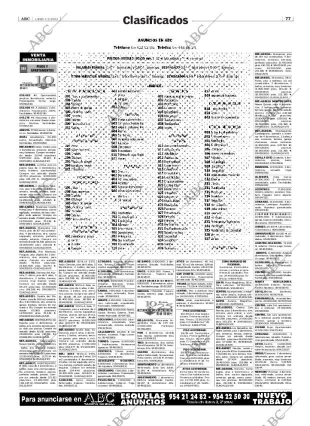 ABC SEVILLA 04-03-2002 página 77