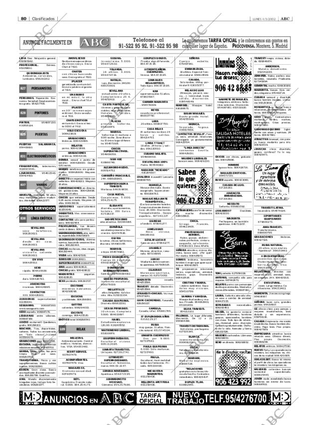 ABC SEVILLA 04-03-2002 página 80