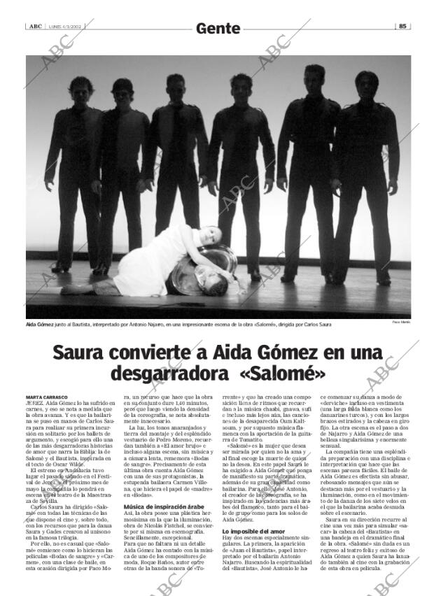 ABC SEVILLA 04-03-2002 página 85