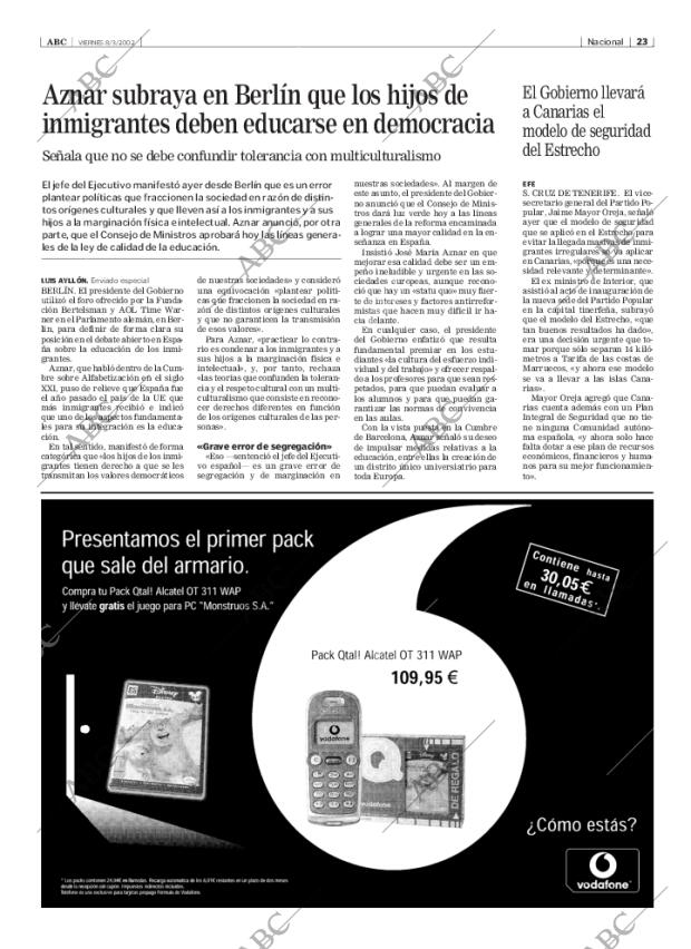 ABC MADRID 08-03-2002 página 23