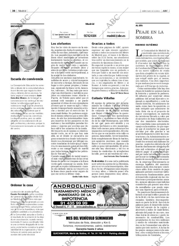 ABC MADRID 13-03-2002 página 38