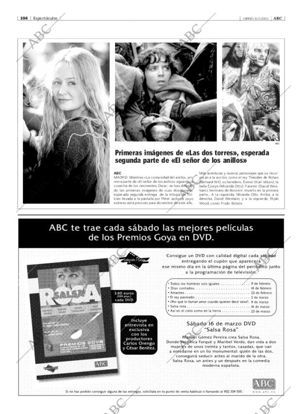 ABC MADRID 15-03-2002 página 104