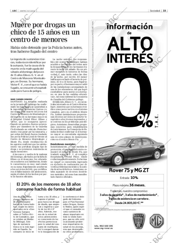 ABC MADRID 19-03-2002 página 33