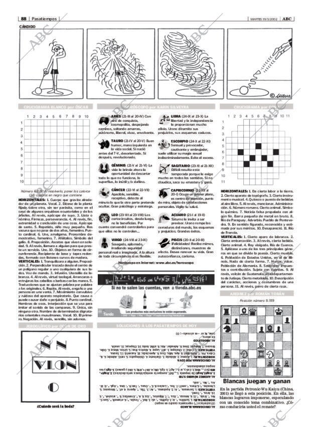 ABC MADRID 19-03-2002 página 88