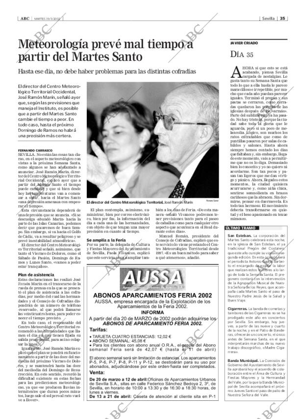 ABC SEVILLA 19-03-2002 página 35