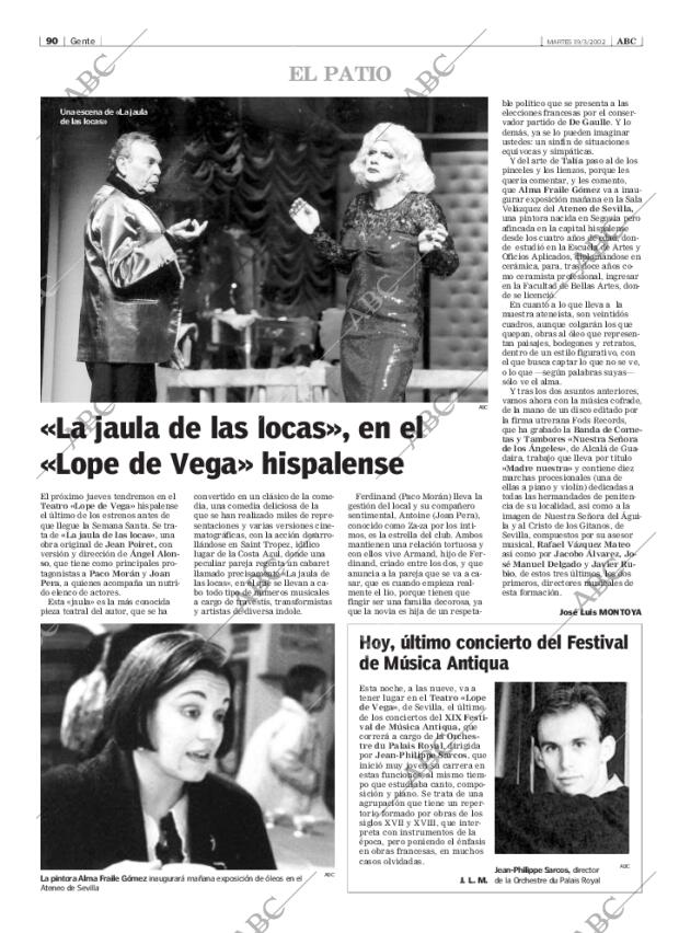 ABC SEVILLA 19-03-2002 página 90