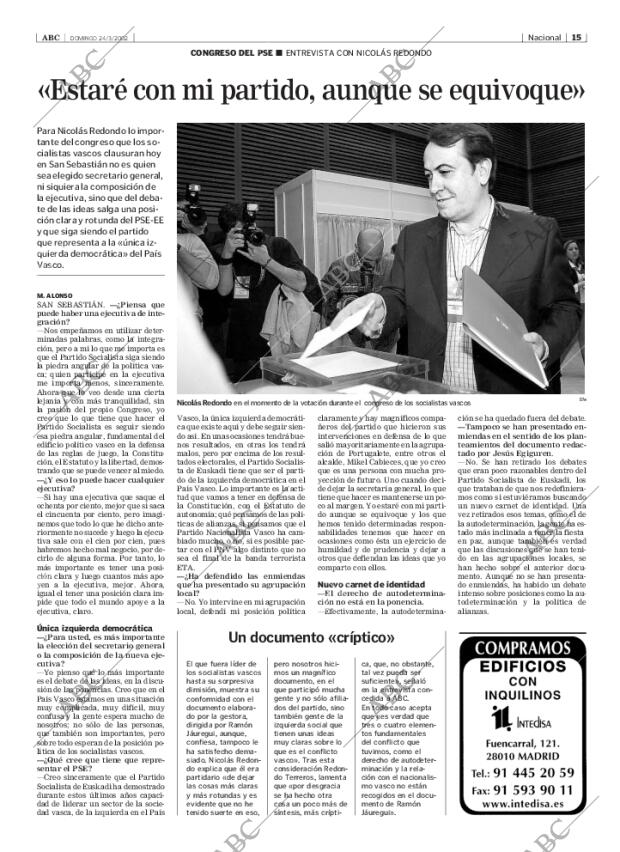 ABC MADRID 24-03-2002 página 15