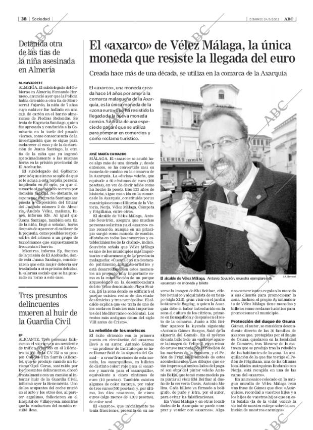 ABC MADRID 24-03-2002 página 38