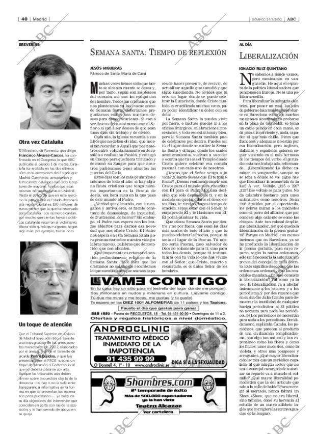 ABC MADRID 24-03-2002 página 40