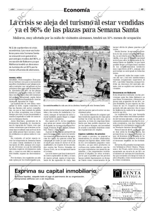 ABC MADRID 24-03-2002 página 49
