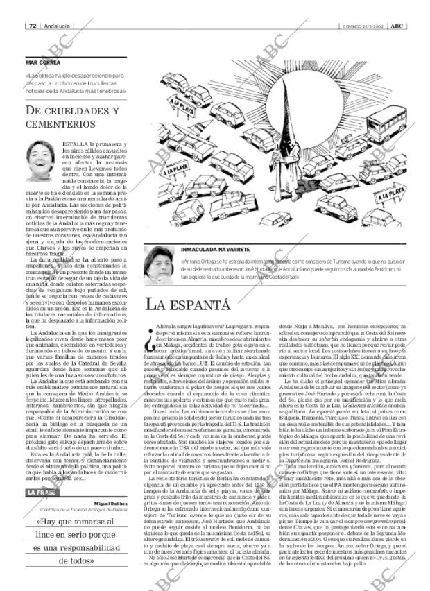 ABC SEVILLA 24-03-2002 página 72