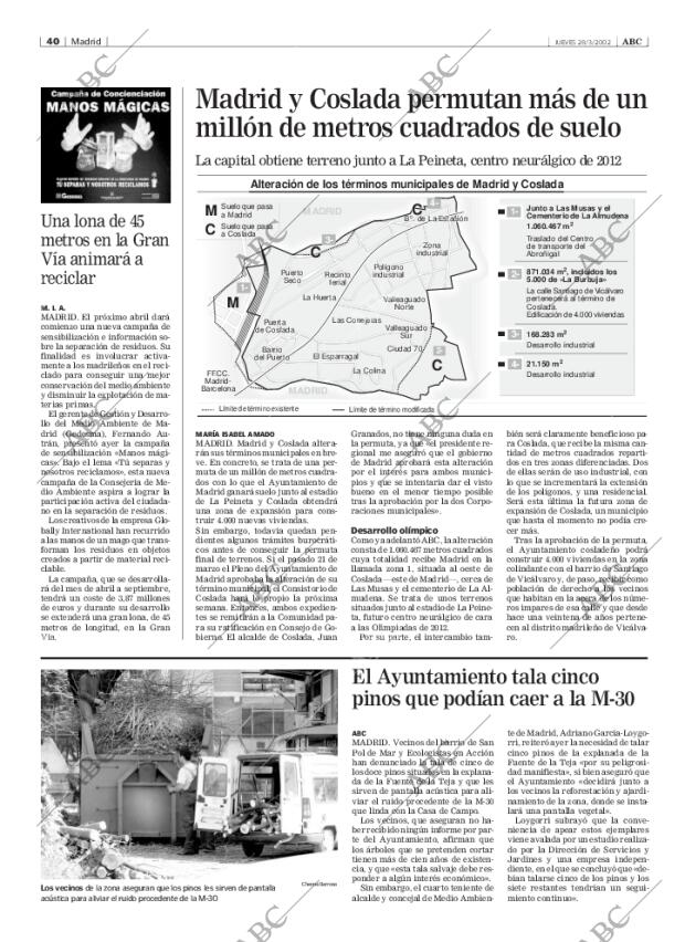 ABC MADRID 28-03-2002 página 40