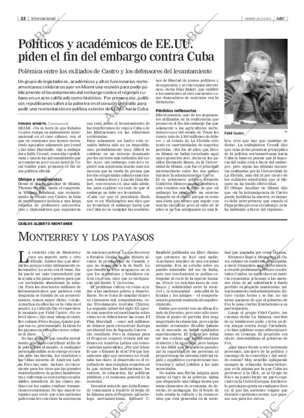 ABC MADRID 29-03-2002 página 22