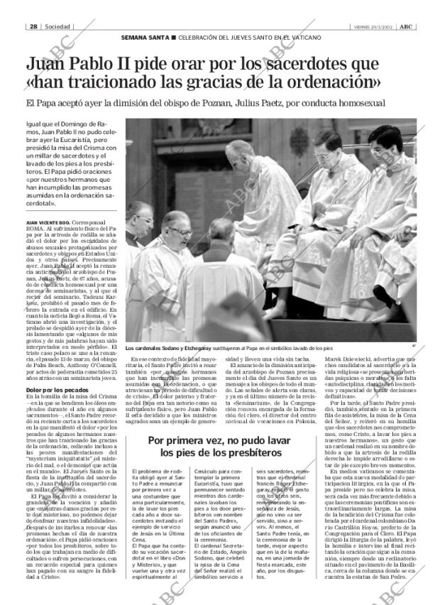 ABC MADRID 29-03-2002 página 28