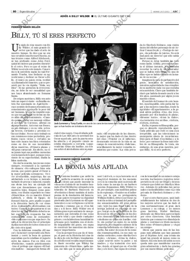 ABC MADRID 29-03-2002 página 80