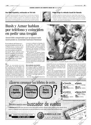 ABC MADRID 31-03-2002 página 25