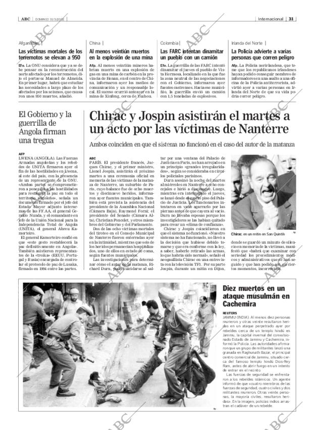 ABC MADRID 31-03-2002 página 31
