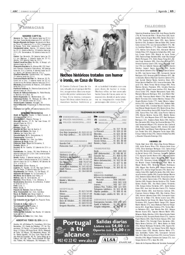 ABC MADRID 31-03-2002 página 65
