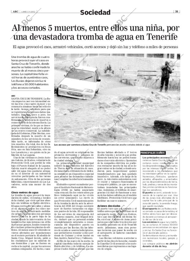 ABC MADRID 01-04-2002 página 31