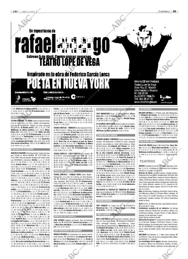 ABC MADRID 01-04-2002 página 89
