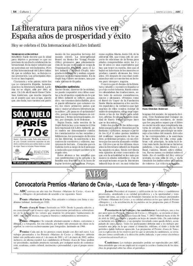 ABC MADRID 02-04-2002 página 54