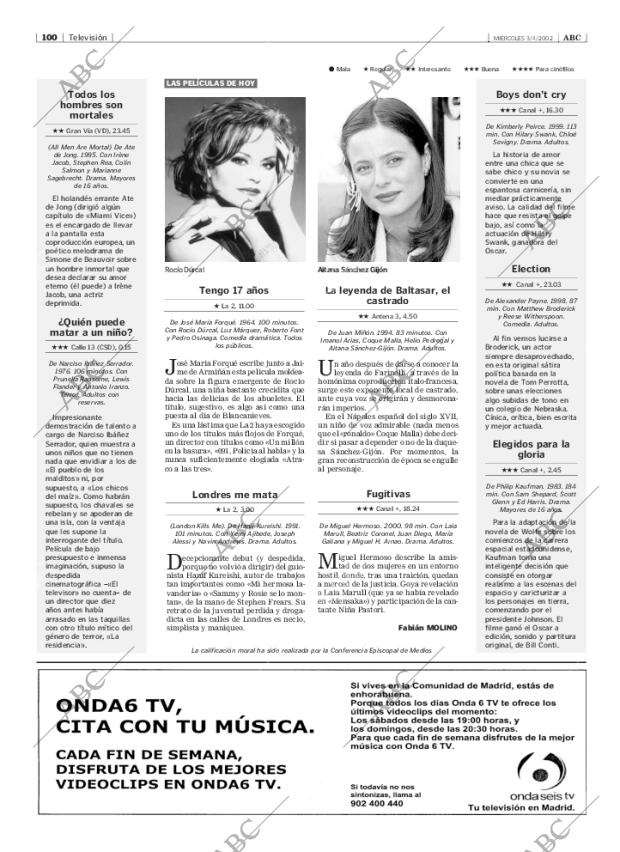 ABC MADRID 03-04-2002 página 100