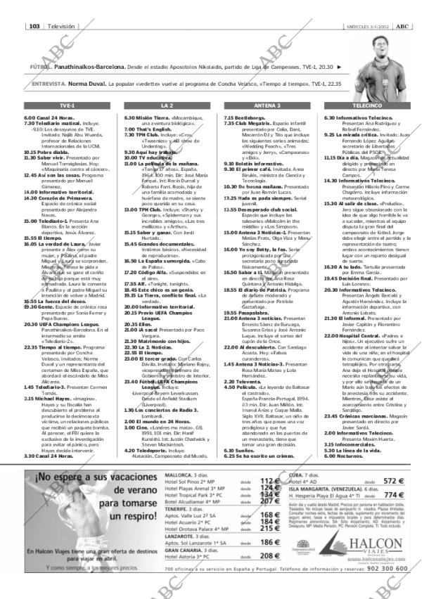 ABC MADRID 03-04-2002 página 103