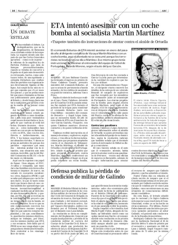 ABC MADRID 03-04-2002 página 14