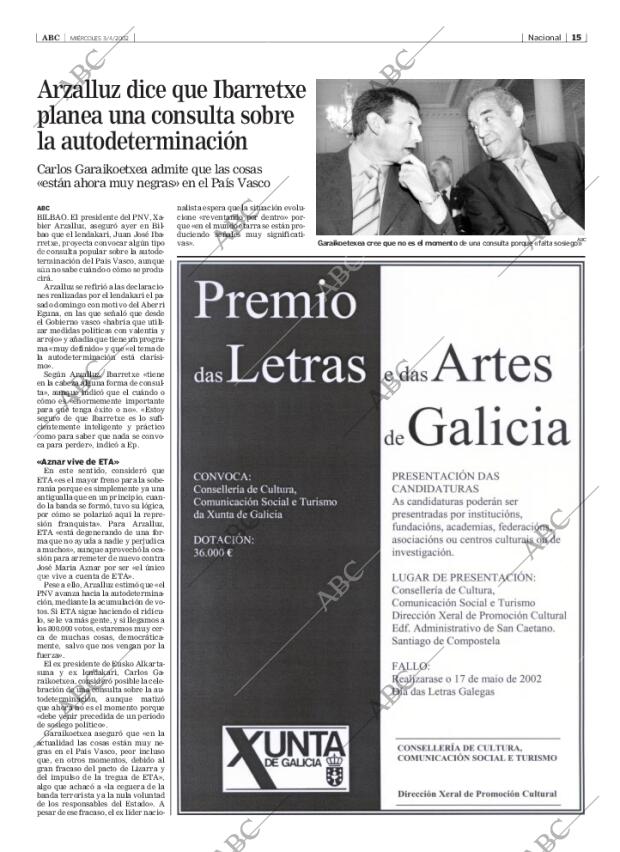 ABC MADRID 03-04-2002 página 15