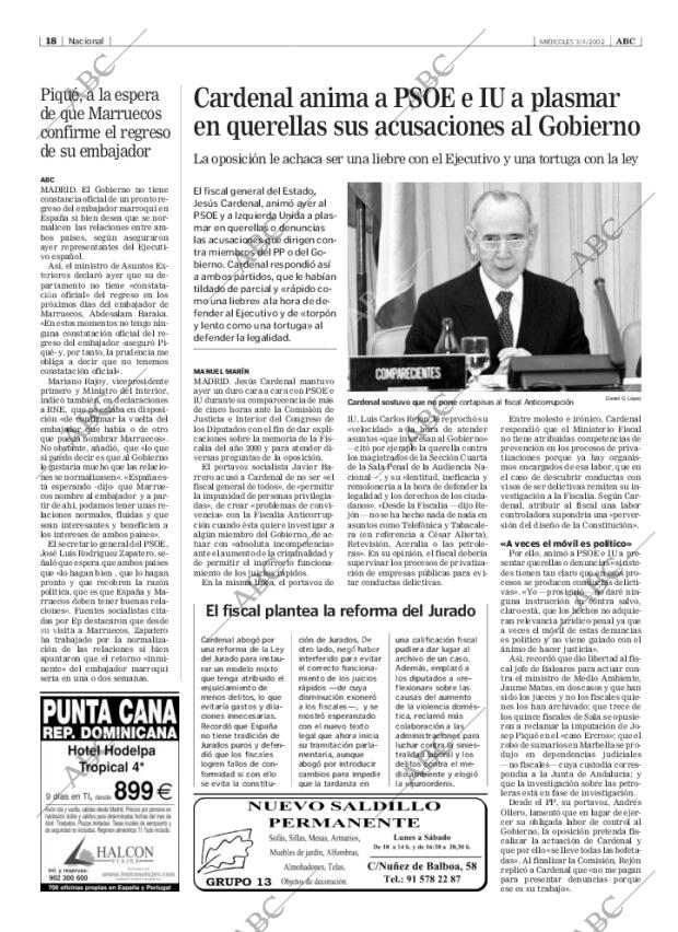 ABC MADRID 03-04-2002 página 18
