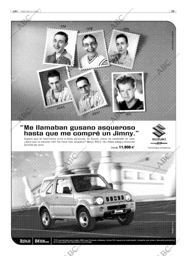 ABC MADRID 03-04-2002 página 33